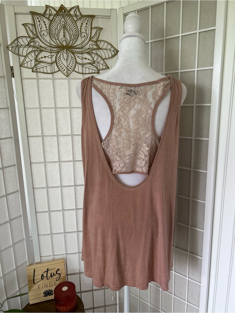 Filly Flair Boho Kimono & Lace Back Tunic Tank 2-Piece Bundle - Picture 5 of 9